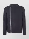 Sacai Wool Knit Blouson Clothing In Blue