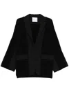 SACAI KNIT-PANELS BLAZER