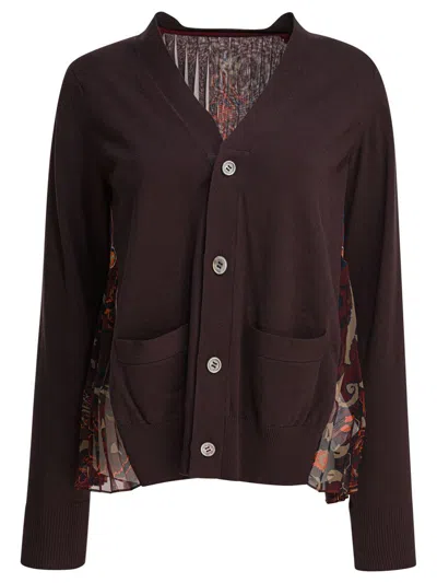 Sacai Knitwear In Black
