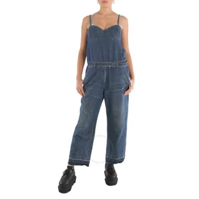 Sacai Ladies Blue Denim Jumpsuit