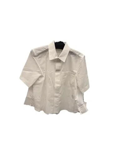 Sacai Lapel Shirt In Neutral