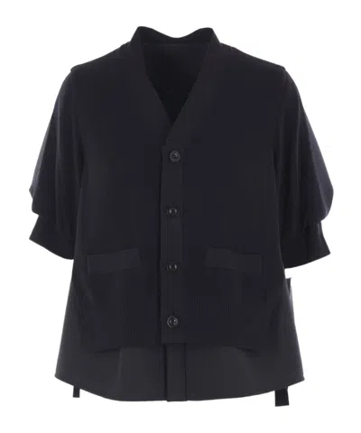 Sacai Button Cardigan