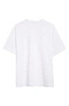 Sacai Layered Cotton-jersey T-shirt In White