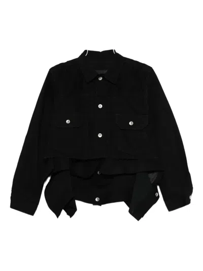 SACAI LAYERED DENIM JACKET