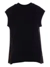Sacai Leopard-print T-shirt In Black