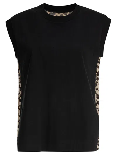 SACAI SACAI LEOPARD PRINT TOP