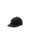 Sacai Letter Baseball Cap In Black