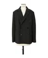 Sacai Logo-appliqué Blazer In Black