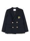 Sacai Logo-embroidered Blazer