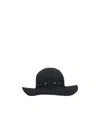 Sacai Suiting Metro Bucket Hat In Black