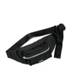 Sacai Black Pocket Belt Bag In Black