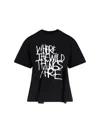Sacai Where The Wild Things Are T-shirt In Black