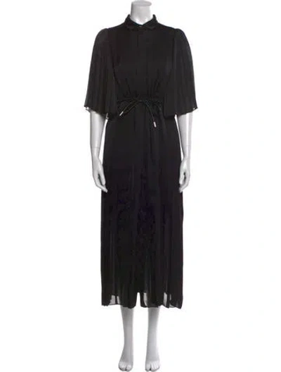 Pre-owned Sacai Long Dress In Multi