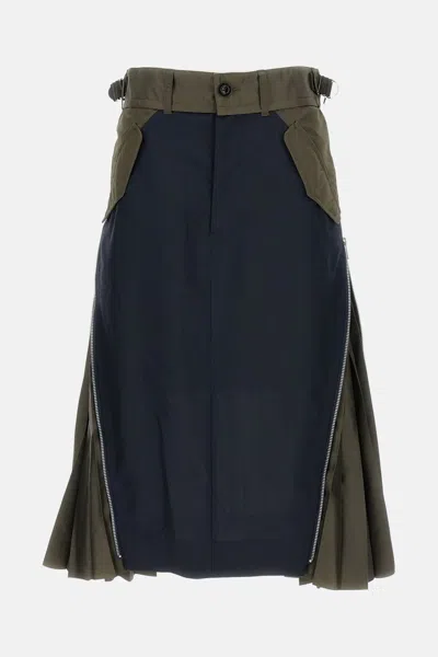SACAI LONG SKIRT