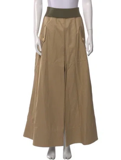 Pre-owned Sacai Long Skirt In Neutral