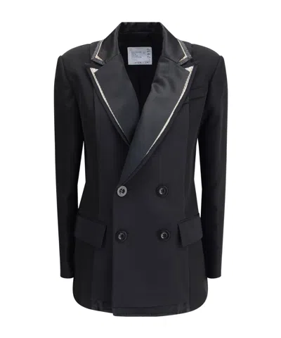 SACAI DOUBLE-BREASTED JACKET