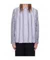 Sacai Long Sleeve Pleated Shirt
