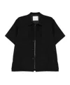 Sacai Long Sleeve Shirt In Black