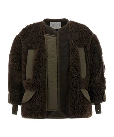 SACAI LONG-SLEEVED CASUAL JACKET