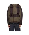 Sacai Long-sleeved Casual Jacket In Multi