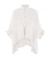 Sacai Long Sleeved Shirt In White