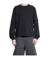 Sacai Pocket-detail Sweatshirt In Black