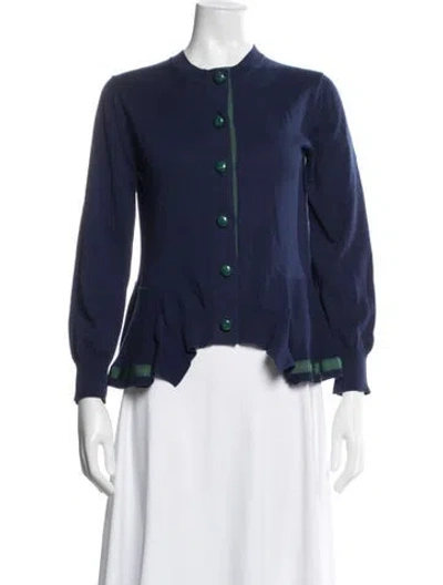 Pre-owned Sacai Luck Jacket In Blue