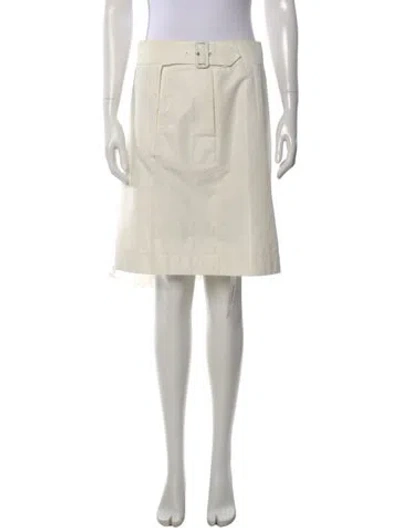 Pre-owned Sacai Luck Knee-length Skirt In Neutral