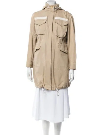 Pre-owned Sacai Luck Parka In Neutral