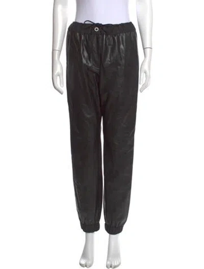 Pre-owned Sacai Luck Straight Leg Pants In Grey