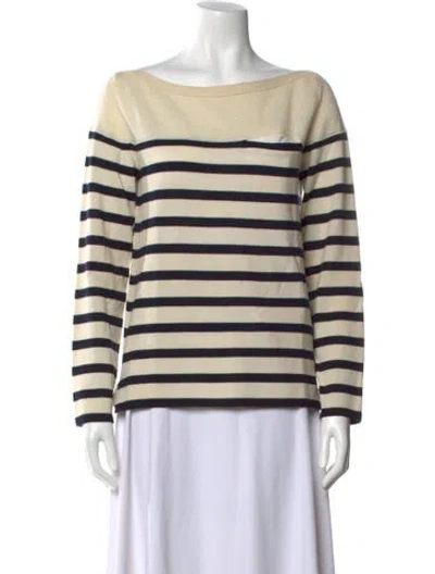 Pre-owned Sacai Luck Wool Striped Sweater In Multi