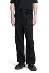Sacai Man Black Trousers In Black