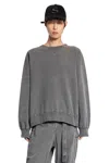 Sacai Man Grey Sweatshirts In Grey