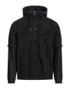 Sacai Man Jacket Dark Green Size 3 Cotton, Rayon, Wool