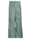 Sacai Man Pants Sage Green Size 1 Nylon