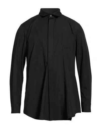 Sacai Man Shirt Black Size 1 Polyester, Cotton
