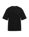 Sacai Man T-shirt Black Size 1 Cotton, Rayon