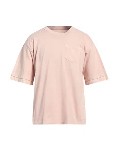 Sacai Man T-shirt Pink Size 3 Cotton