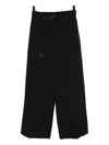 Sacai Matelasse Trousers In Black