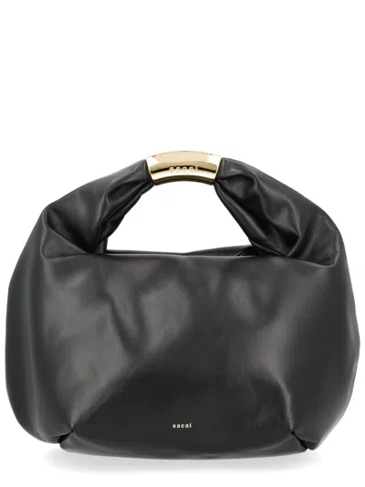 Sacai Medium "padded" Bag In Black