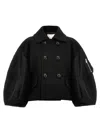 Sacai Jacket In Black