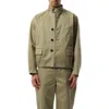 Sacai Men's Cotton Chino Jacket In Neutral