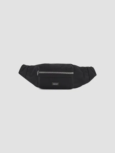 Sacai Men's Pocket Belt Bag In Black