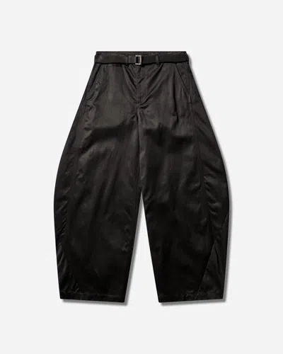 Sacai Men S Cotton Chino Pants In Black