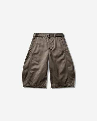 Sacai Men S Cotton Chino Pants In Green