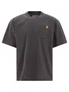 Sacai Jersey T-shirt In Grey
