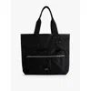 Sacai Mens Black Coal Nylon Large Tote Bag