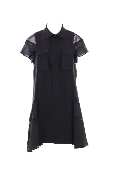 SACAI SACAI MIDI DRESS