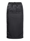 Sacai Insulated Nylon Twill Midi Skirt