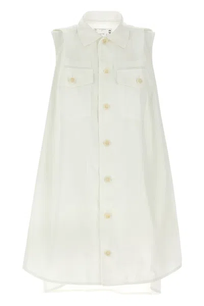SACAI SACAI MINI CHEMISIER DRESS